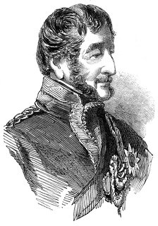 Major Henry Somerset, 7th Duke of Beaufort, 1853. Artist: Unknown