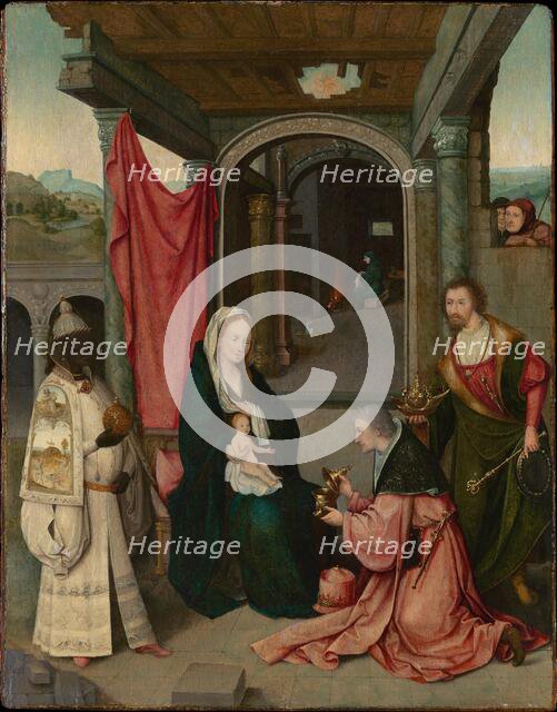 The Adoration of the Magi, 1524. Creator: Bosch; Hieronymus; (School) ().
