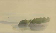 Flat landscape, c1850-1890. Creator: Carl Theodor Reiffenstein.