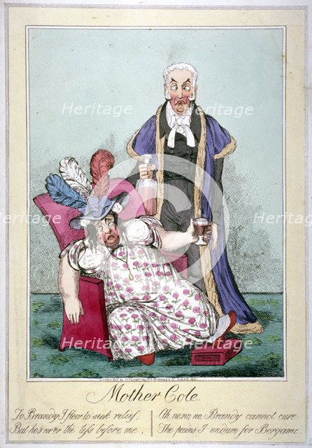 'Mother Cole', 1821. Artist: Anon