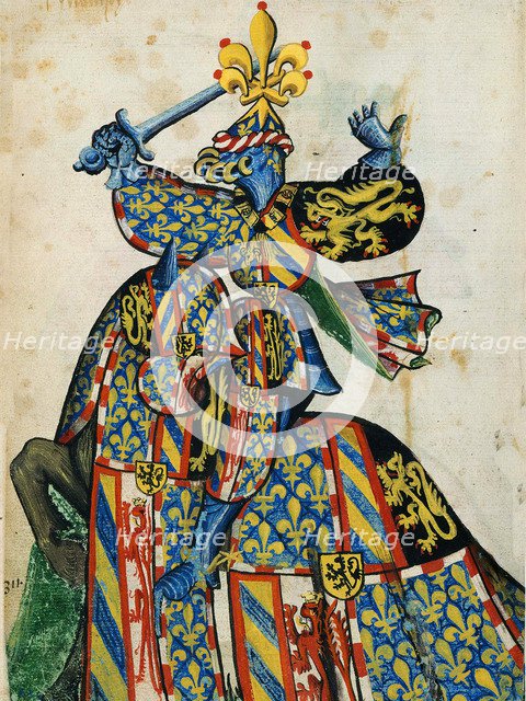 Philip the Good (from: The Great Armorial of the Knights of the Golden Fleece), 1430-1461.
