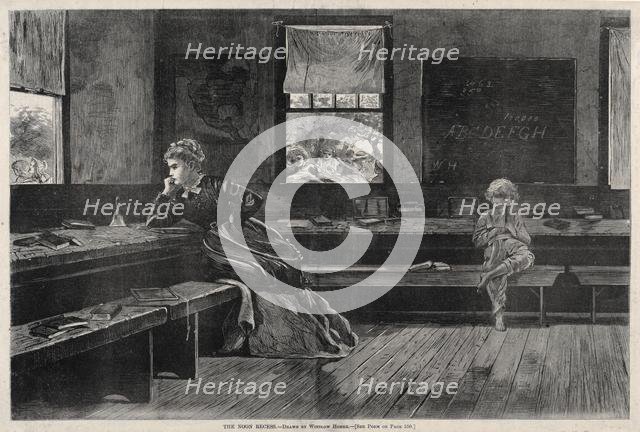 The Noon Recess, 1873. Creator: Winslow Homer (American, 1836-1910).