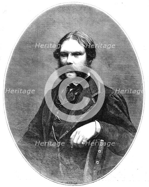 Captain Fowke, R.E., designer of the Great Exhibition Building, 1862. Creator: Mason Jackson.