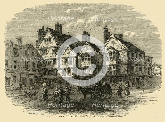 'Pie Corner in 1789', (c1872). Creator: Unknown.