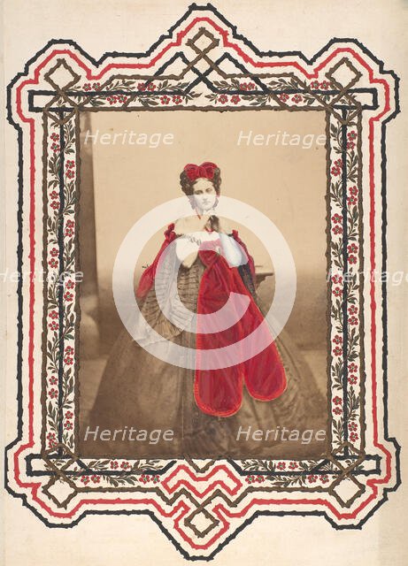 The Red Bow, 1861-67., 1861-67. Creator: Pierre-Louis Pierson.