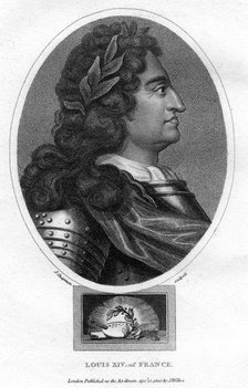 Louis XIV, King of France, (1805).Artist: King Louis XIV of France