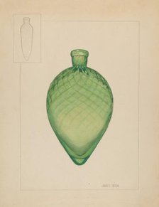 Flask, 1935/1942. Creator: Janet Riza.