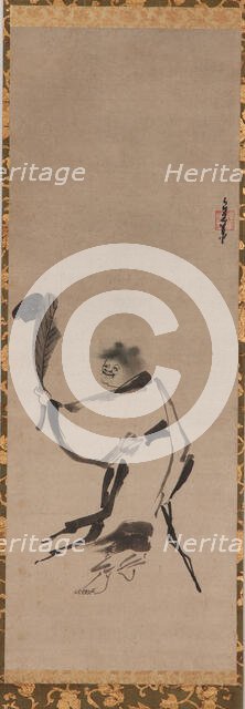 The Taoist Immortal Shih-te, Muromachi period, late 15th-early 16th. Creator: Unknown.