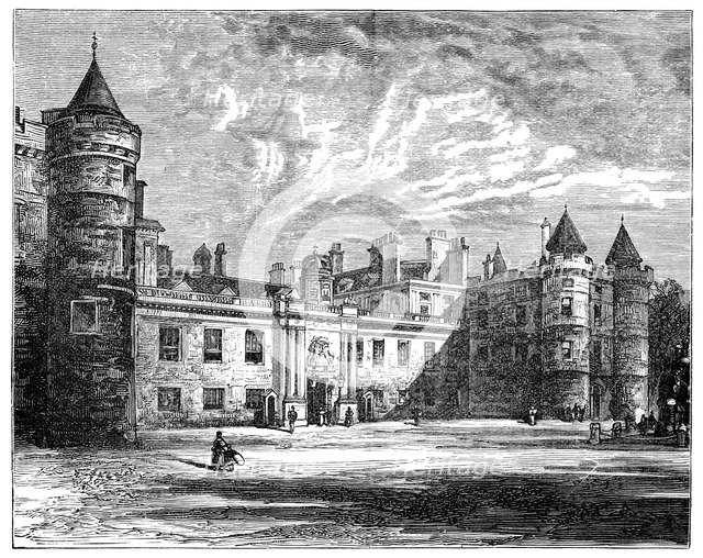 Holyrood Palace, Edinburgh, 1900. Artist: Unknown