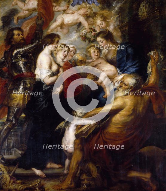Our Lady with the Saints, 1634. Creator: Rubens, Pieter Paul (1577-1640).