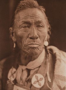 Muwu ("His Tooth"), Sarsi, 1926. Creator: Edward Sheriff Curtis.