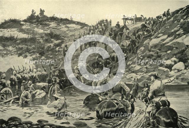 'From Frere to Chieveley - Difficultues of Transport', 1900. Creator: Richard Caton Woodville II.