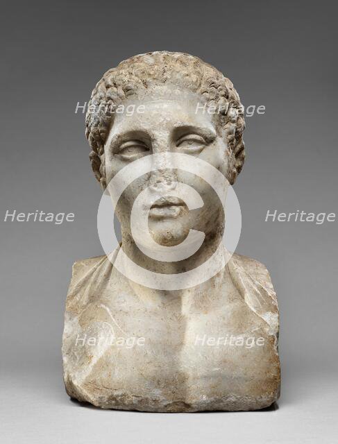Herm of an Athletic Youth, 2nd century A.D.. Creator: Unknown.
