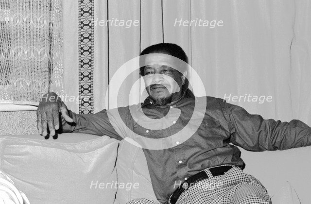 Illinois Jacquet, London, 1982. Artist: Brian O'Connor.