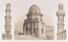 87. Tombeaux et Minarets, au Kaire, 1843. Creator: Joseph Philibert Girault De Prangey.