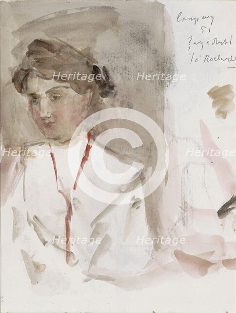 Woman, 1875-1934. Creator: Isaac Lazerus Israels.