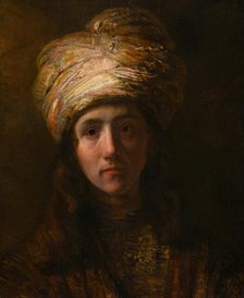 Young Man in a Turban, c. 1650. Creator: Unknown.