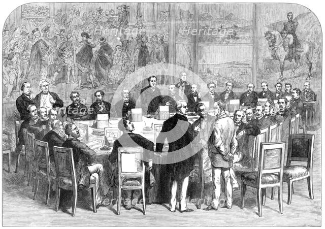 Meeting of the French Commission of Thirty at Versailles, 1874. Creator: Unknown.
