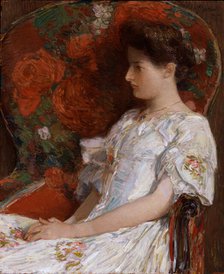 The Victorian Chair, 1906. Creator: Frederick Childe Hassam.