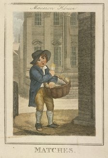'Matches', Cries of London, 1804. Artist: Anon