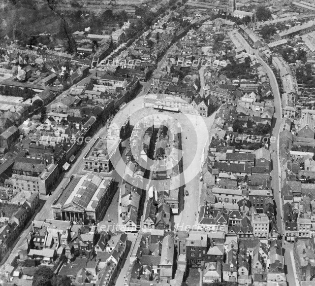 Bury St Edmunds, Suffolk, June 1920. Artist: Aerofilms.