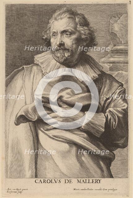 Karel de Mallery, probably 1626/1641. Creator: Lucas Vorsterman.