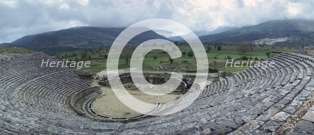Greek theatre at Dodona, 3rd century BC. Artist: Unknown