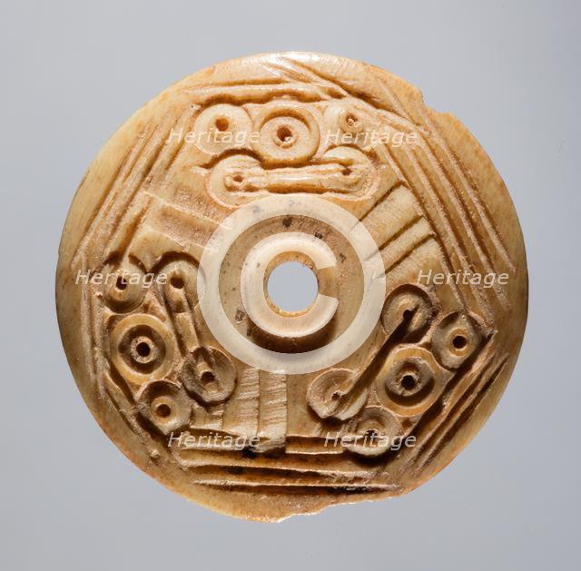 Spindle Whorl, 700s - 900s. Creator: Unknown.