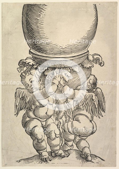 The Great Column (bottom block), 1517. Creator: Albrecht Durer.