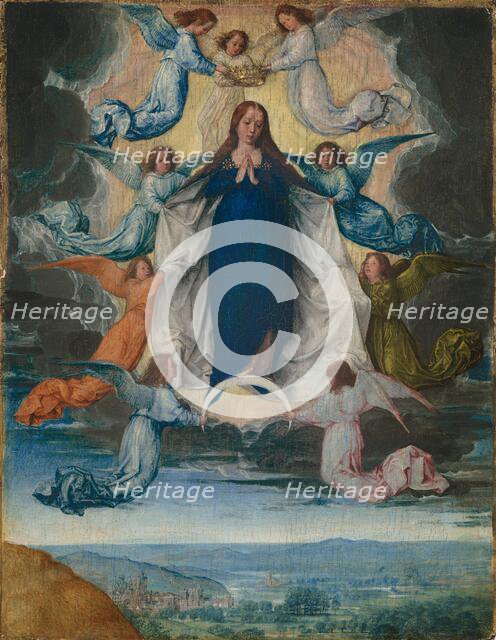 The Assumption of the Virgin, c. 1500. Creator: Michael Sittow.