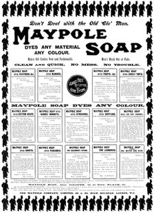 Advertisement for Maypole Soap, 1898. Creator: Unknown.