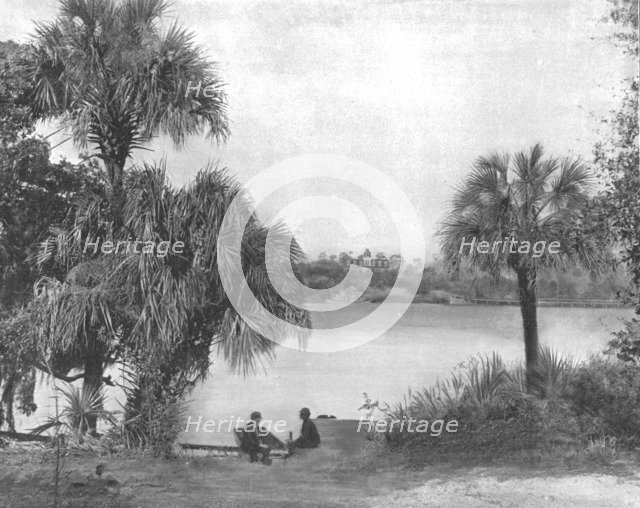 Eau Gallie, Indian River, Florida, USA, c1900. Creator: Unknown.