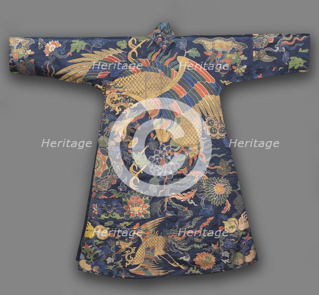 Tibetan Man's Robe, Chuba, late 1600s. Creator: Unknown.