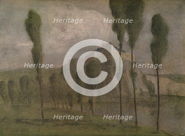 'A Northern Castle', c1900. Artist: Isobelle Ann Dods-Withers.