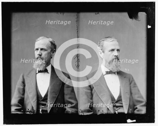 Milton S. Robinson of Indiana, 1865-1880. Creator: Unknown.