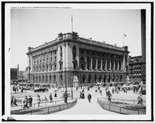 U.S. Post Office, Custom House and Court House, Cleveland, Ohio, c.between 1910 and 1920. Creator: Unknown.