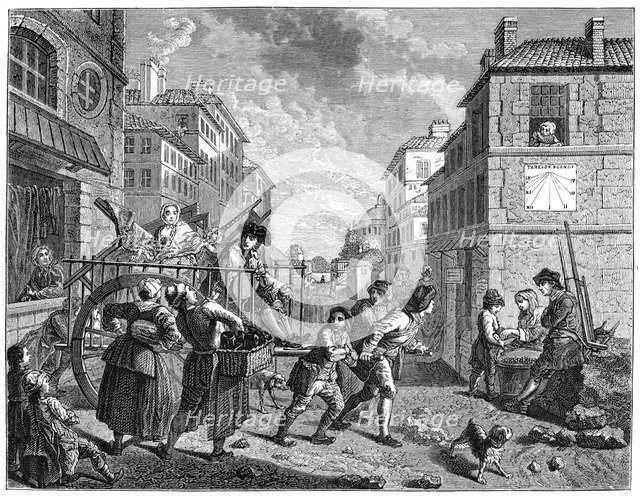 The Removal Of The Painter, (1885).Artist: Jeaurat