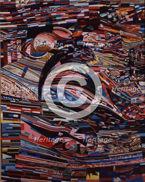 Nameless, 1923. Artist: Filonov, Pavel Nikolayevich (1883-1941)