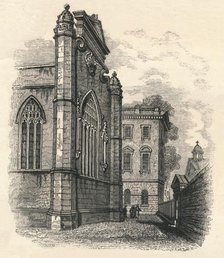 'The East End of the College Chapel', Peterhouse, Cambridge 19th century?  Creator: Unknown.