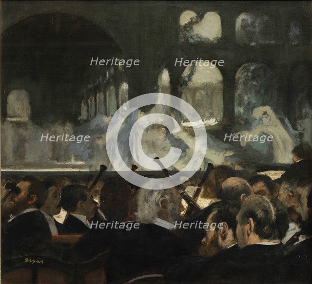 The Ballet Scene from Meyerbeer's Opera Robert Le Diable (Ballet of the Nuns), 1876.