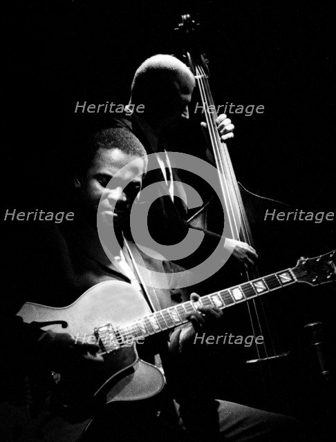 Russell Malone, Ronnies Scott's, London, 1998.  Artist: Brian O'Connor.