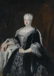 Sophia Dorothea of Hanover (1687-1757), Queen consort in Prussia. Artist: Pesne, Antoine, School (1683-1757)