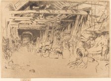 Wheelwright, 1879/1880. Creator: James Abbott McNeill Whistler.