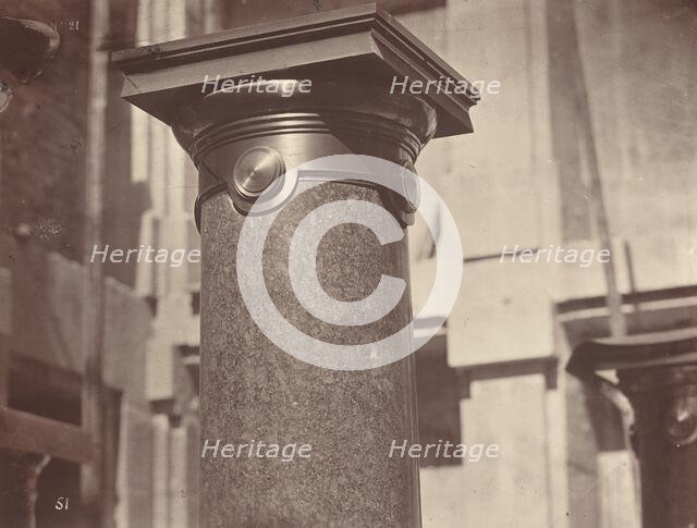 Rostral Column, 1868, printed 1878-1881. Creator: Louis-Emile Durandelle.