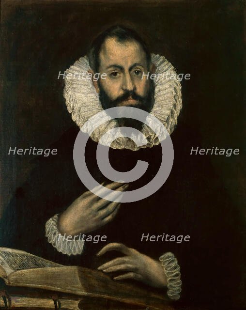 Portrait of a Man, ca 1600-1610. Creator: El Greco, Dominico (1541-1614).