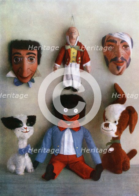 'Grotesque Toys', 19th century. Artist: Unknown