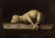 The Sacrificial Lamb, c1670-1684. Creator: Josefa de Ayala.