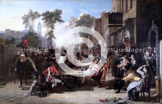 'The Chelsea Pensioners Reading the Waterloo Despatch', 1822. Artist: David Wilkie.
