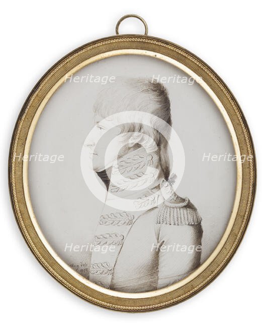 Captain Claes Hallencreutz, 1789-1845. Creator: Jakob Axel Gillberg.