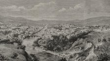 Panorama of Sarajevo, Bosnia, 1878.  Creator: Tomás Carlos Capuz.